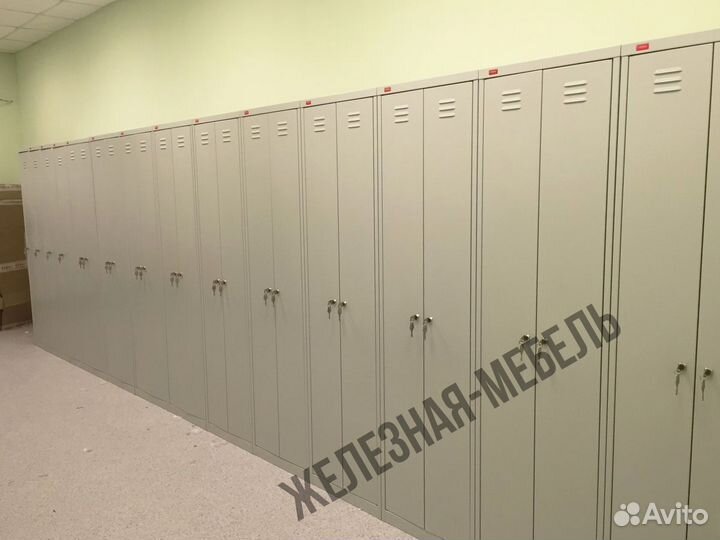 Шкаф для раздевалки шрм-ак/500 двухсекционный