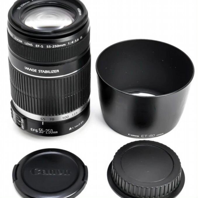 объектив canon ef s 55-250mm - Купить объектив для фотоаппарата