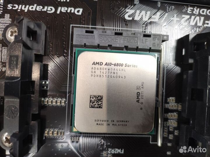Материнская плата s FM2+ +процессор AMD A10-6800K