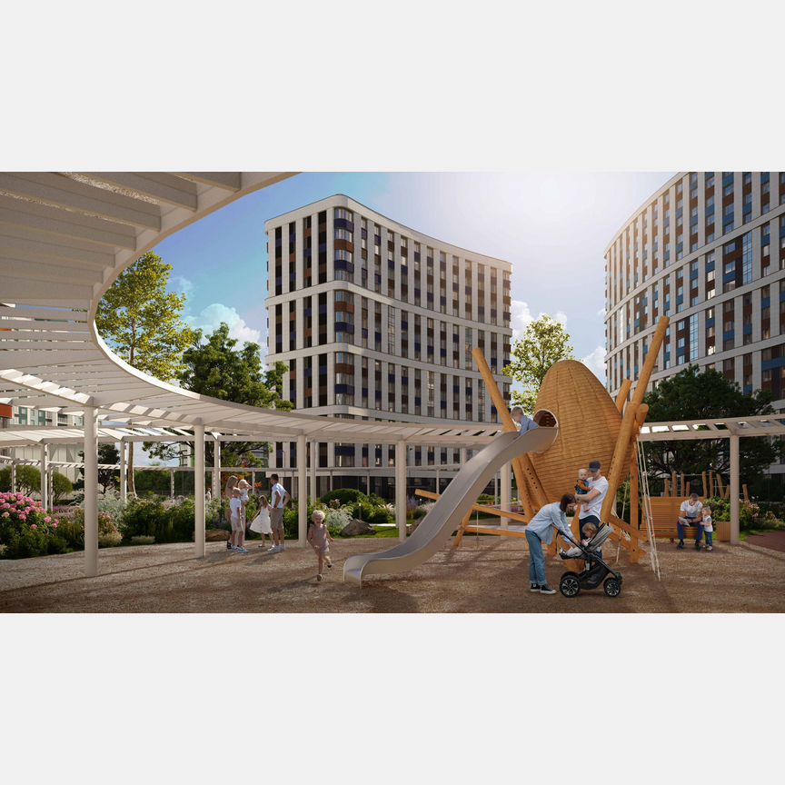 2-к. квартира, 45,3 м², 6/18 эт.