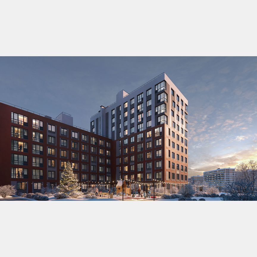 2-к. квартира, 56,9 м², 4/10 эт.