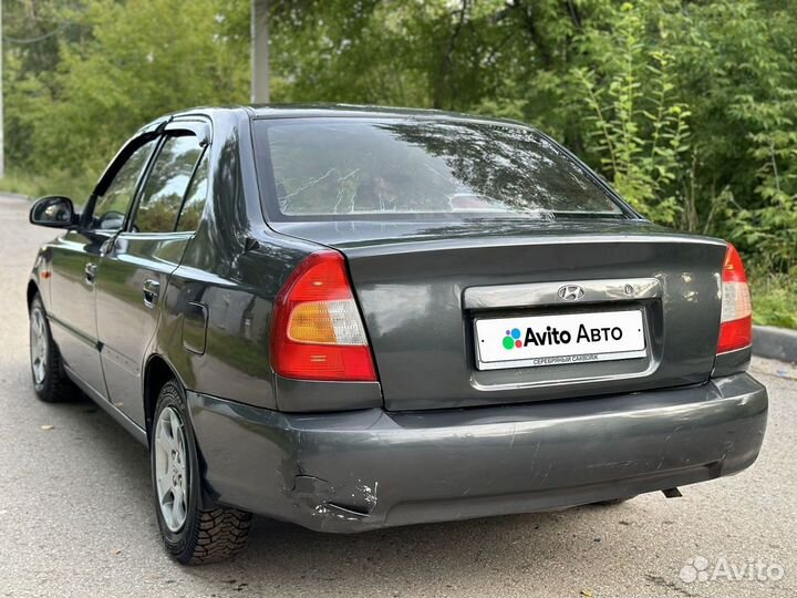 Hyundai Accent 1.5 МТ, 2008, 204 000 км