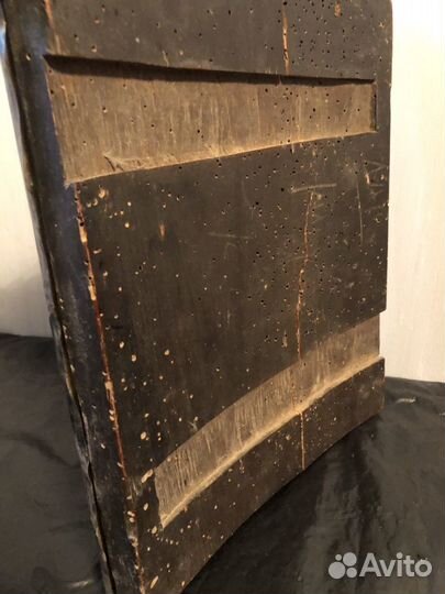 Икона 19 век в окладе Неопалимая купина