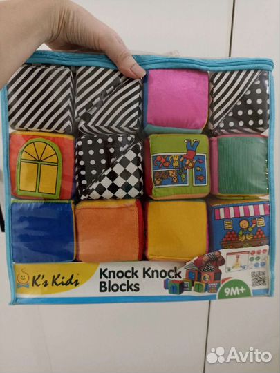 Мягкие кубики Knock Knock Blocks