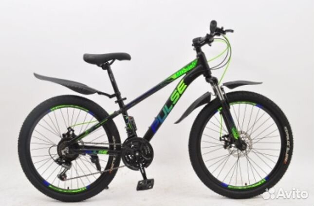 24 Pulse MD300 велосипед алюм 21-скор диск