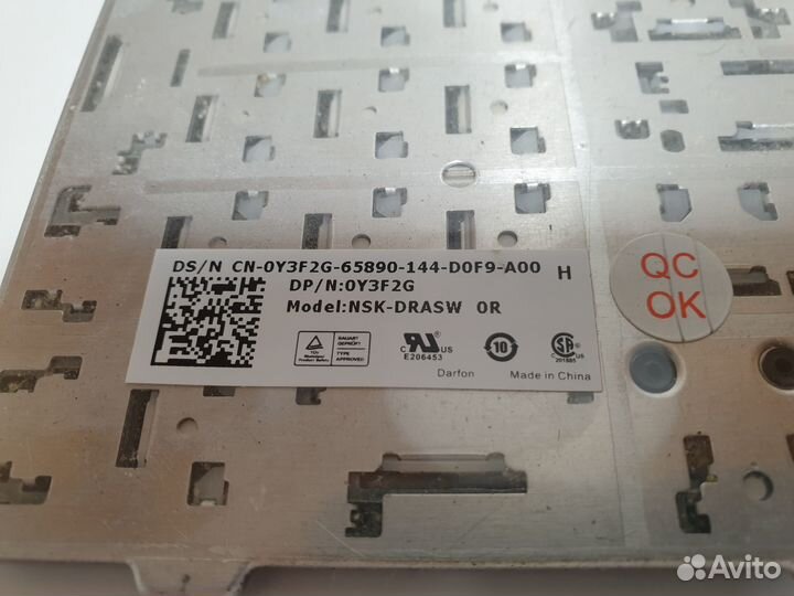 Клавиатура ноутбука Dell M5010, N5010 оригинал