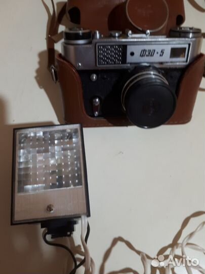 Фотоаппарат фэд-5+ фотовспышка