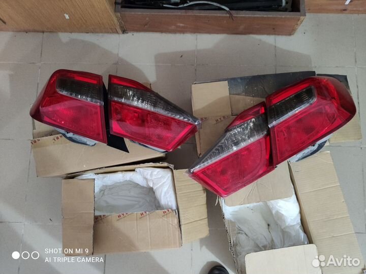 Задние фонари toyota camry 50