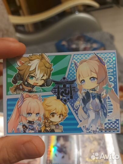 Genshin impact карточки