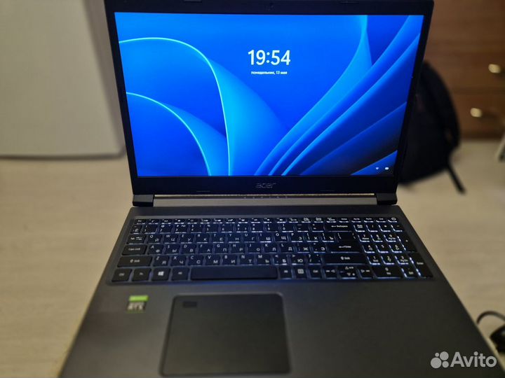 Ноутбук Acer 15,6''144Hz ryzen 5 5500u RTX3050ti