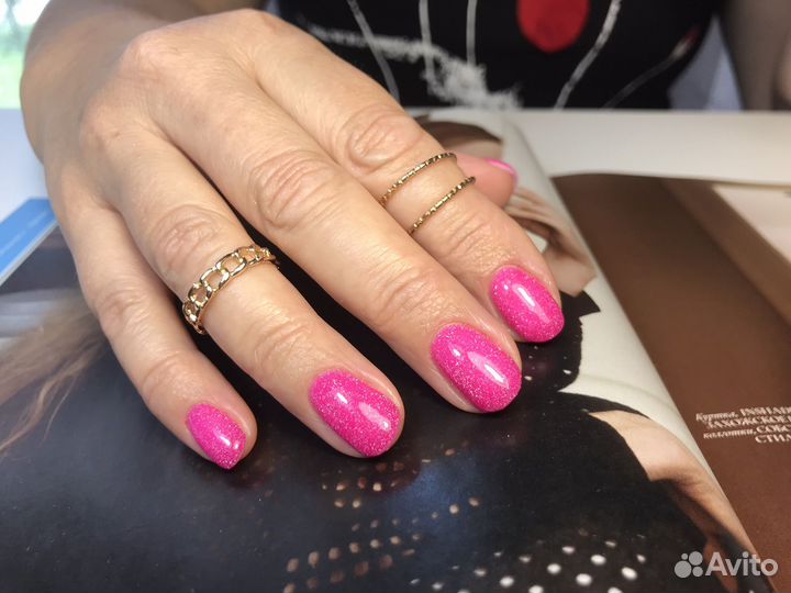 Маникюр с покрытием гель лак