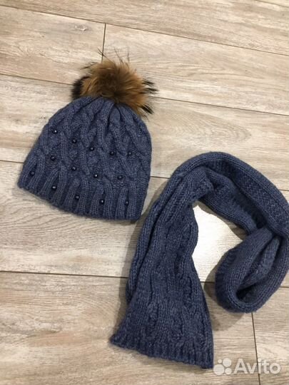 Шапка+шарф