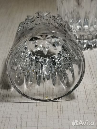 Стопки, рюмки из толстого стекла,СССР