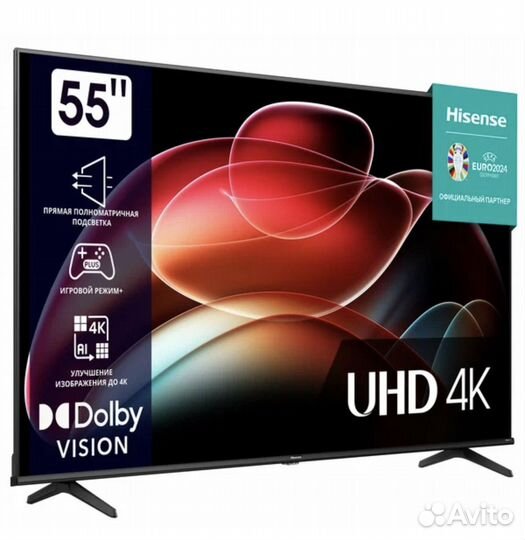 Телевизор Hisense 55A6K 4K Ultra HD