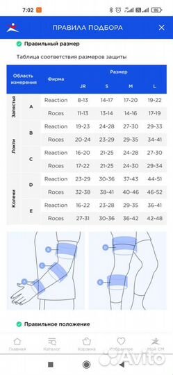 Защита для роликов m