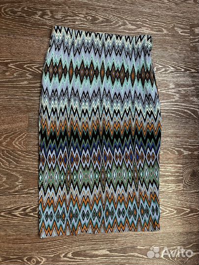 Бронь Юбка карандаш 44 принт