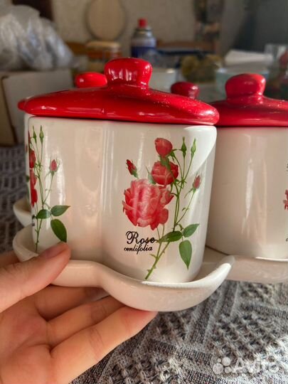 Набор для специй чая керамика