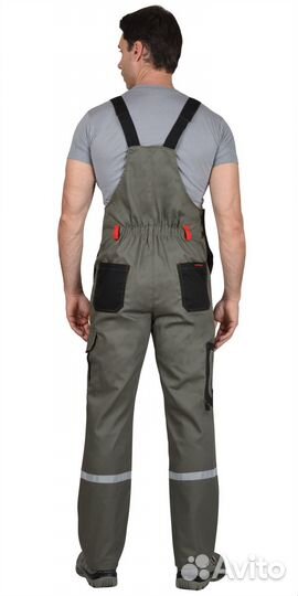 Полукомбинезон рабочий мужской/спецодежда летняя
