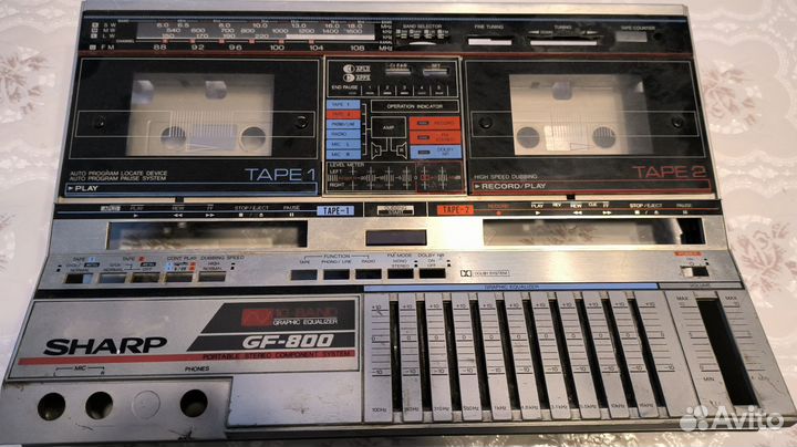 Sharp gf 800 на запчасти,qt 94 на запчасти