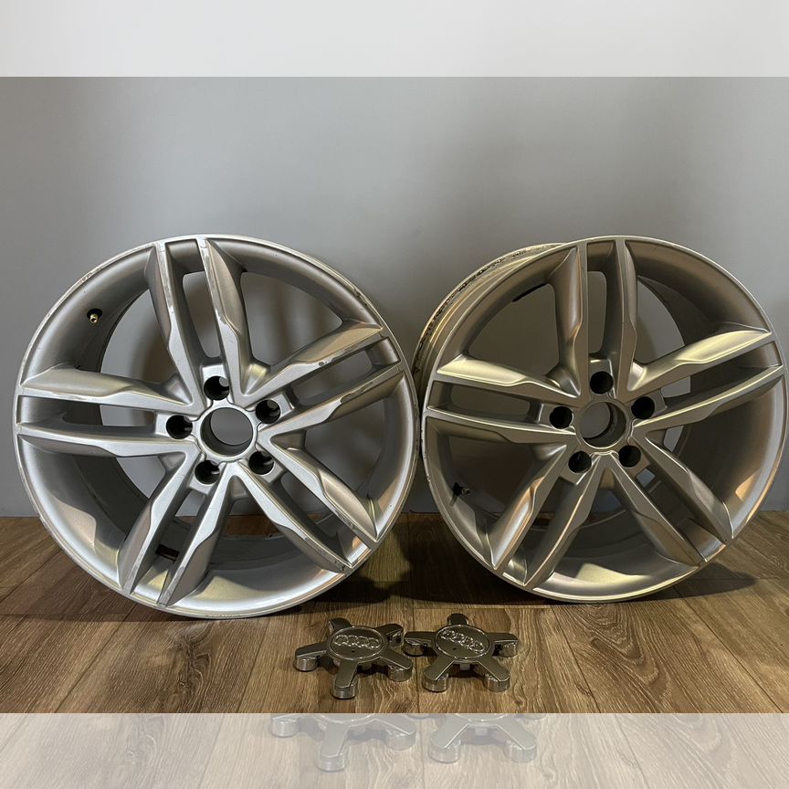 L997　送料無料　WSP ITALY　8.5Jx19 +43 PCD112 5穴　235/55R19　4本8分山　アルミ　スタッドレス　ベンツGLCクラス　X253　アウディQ5　 audi a6 c6 - Купить колёсные диски во всех регионах | Недорогие б