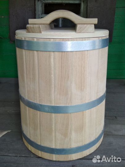 Кадка дубовая 30л для солений