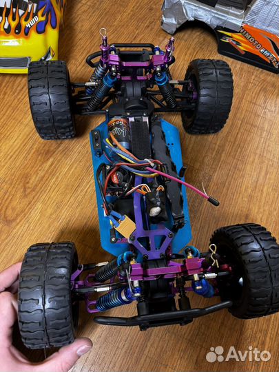 Himoto emxt-1 1/10 бесколлекторная версия RTR