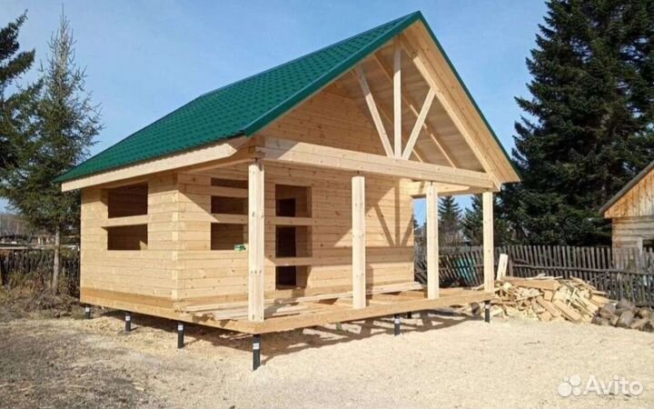 Строительство домов пристроек бань беседок т.д