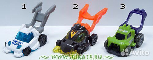 Машины из киндер-сюрприз