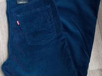Вельветовые джинсы levis W30/L29 из США