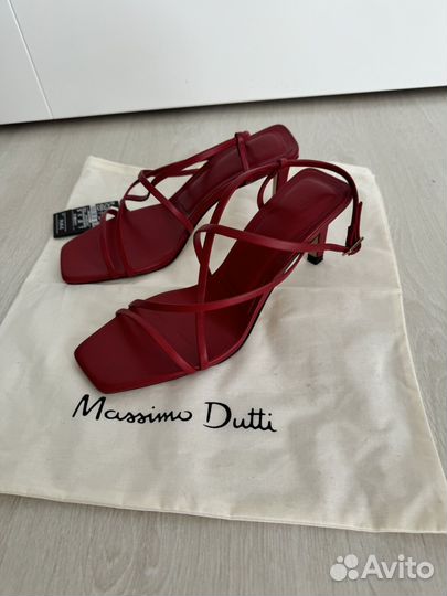 Босоножки massimo dutti 38