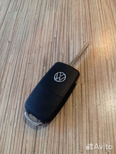 Ключ выкидной VW 434 MHz с платой 1j0959753ag