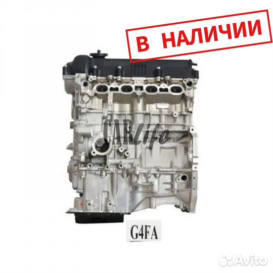 Hyundai Solaris/Kia Rio двигатель G4fA 1.4 107 л/с