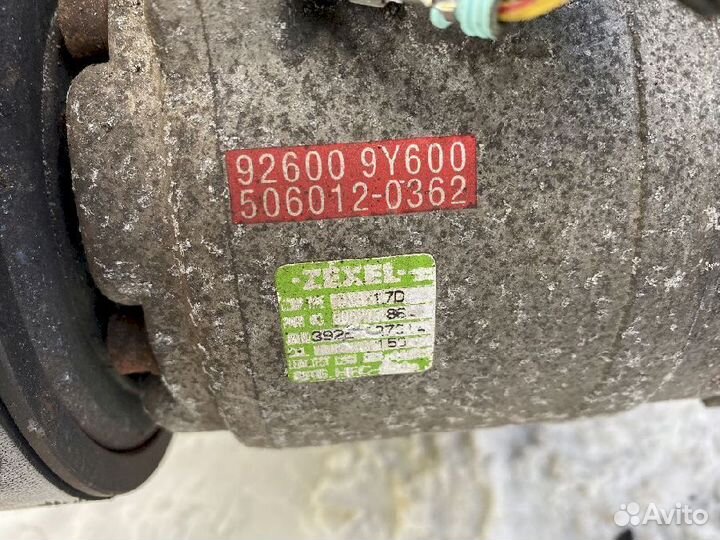 Компрессор кондиционера QR25DE Nissan Teana Teana