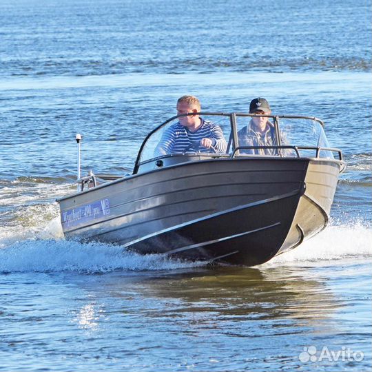 Новый алюминиевый катер Wyatboat 490 Pro