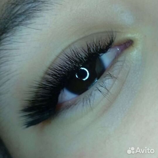 Наращивание ресниц на дому