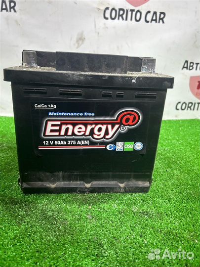Аккумулятор Energy 50Ah 375A Ravon R2 M300 B12D2