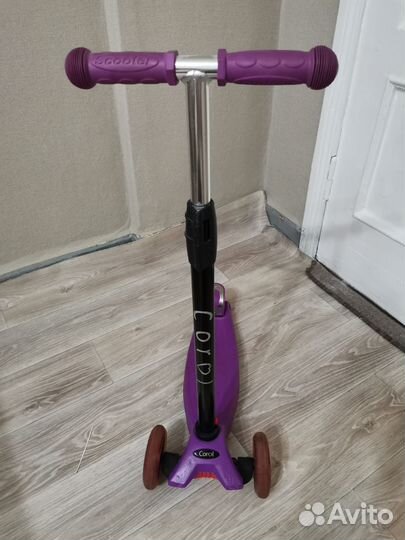 Самокат детский трехколесный