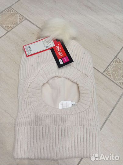 Шапка новая 52 зима детская Куртка кож. зам р-р 42