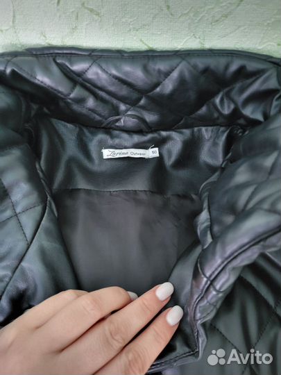 Куртка демисезонная женская 50 52 оверсайз