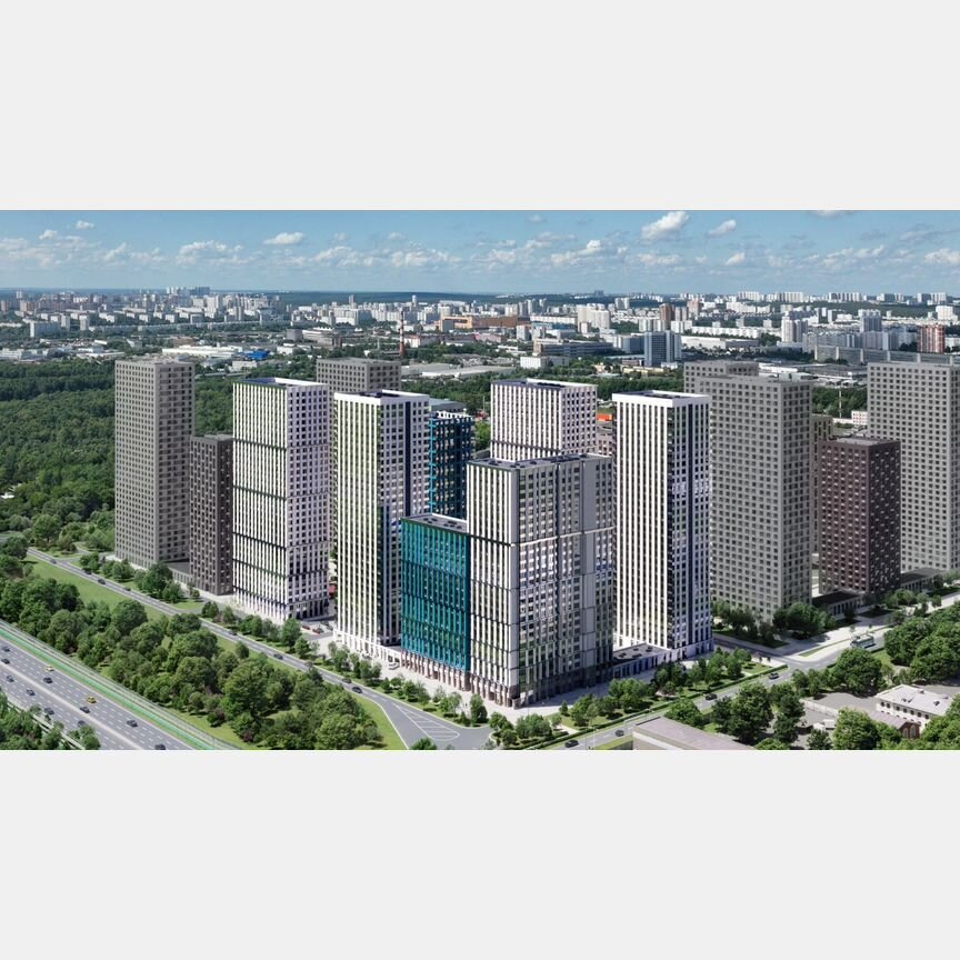 1-к. квартира, 36 м², 2/32 эт.