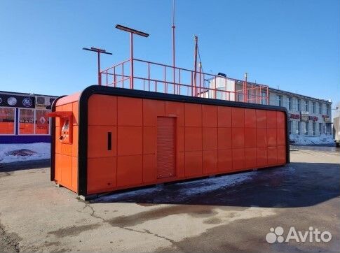 Контейнерная АЗС самообслуживания / Бензоробот