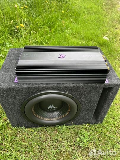 Сабвуфер и усилитель