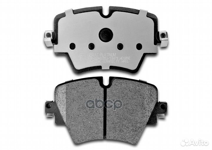 Колодки тормозные BPF224C Gerat