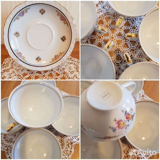 Чайный сервиз kahla Чертополох, зик, Дулево