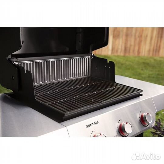 Газовый гриль Weber Genesis E-315, черный