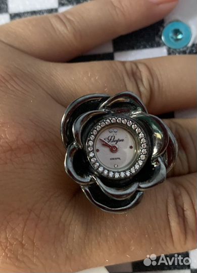 Кольцо- часы