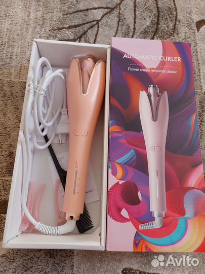 Плойка, стайлер для волос тюльпан, локоны