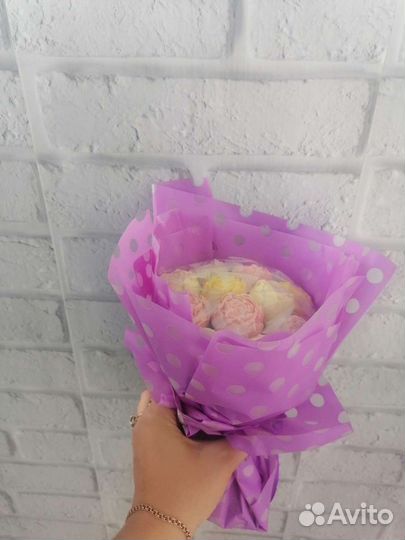 Букет из шоколадных цветов