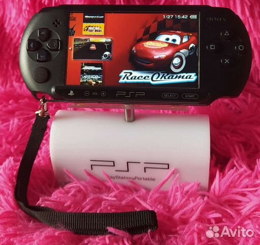 Sony PSP E1008 + 8 GB + Коробка + Комплект