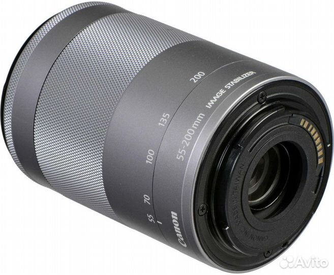 Canon EF-M 55-200mm f/4.5-6.3 IS STM Silver